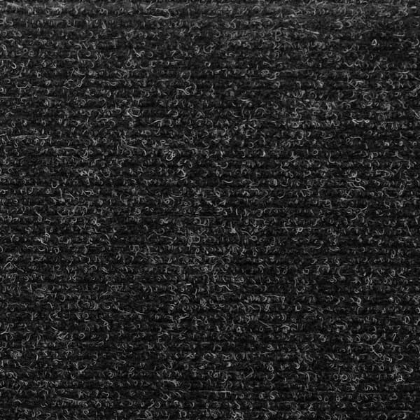 vidaXL Trappmattor självhäftande 30 st svart 65x21x4 cm