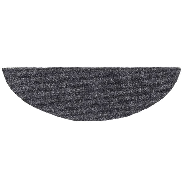 vidaXL Selvklebende trappematter 20 stk mørkegrå 56x17x3 cm