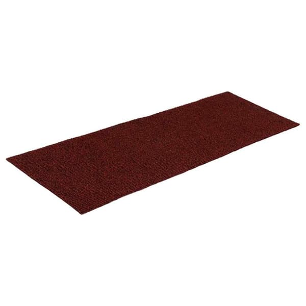 vidaXL trappemåtter selvklæbende 30 stk 60x25 cm rektangulær rød