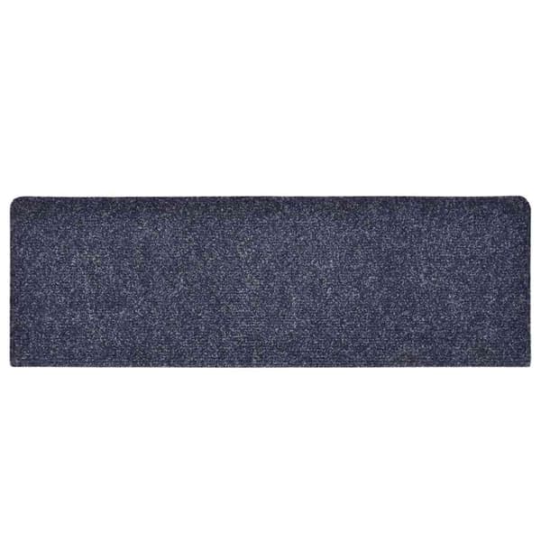 vidaXL selvklæbende trappemåtter 30 stk. 65x21x4 cm blå