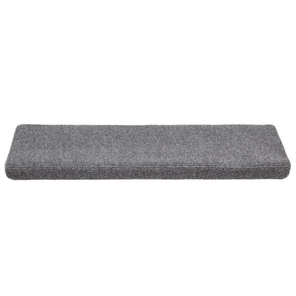 vidaXL selvklæbende trappemåtter 20 stk. 65x21x4 cm lysegrå
