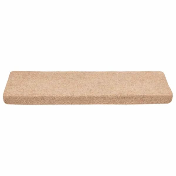 vidaXL selvklæbende trappemåtter 20 stk. 65x21x4 cm cremefarvet