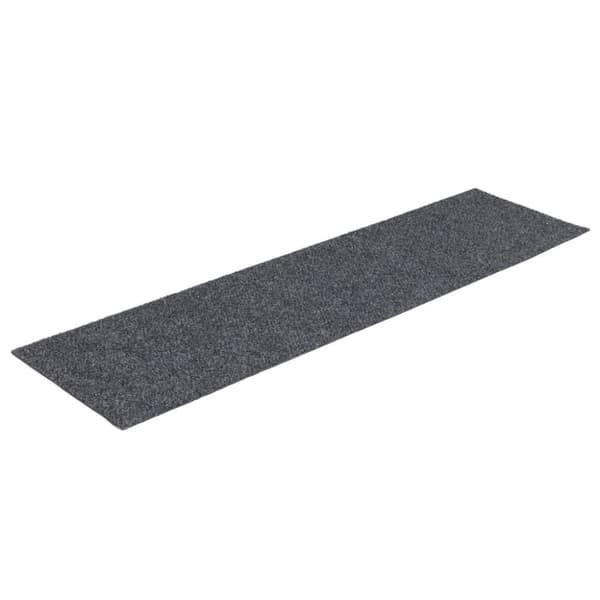 vidaXL trappemåtter selvklæbende 30 stk 76x20 cm rektangulær lysegrå