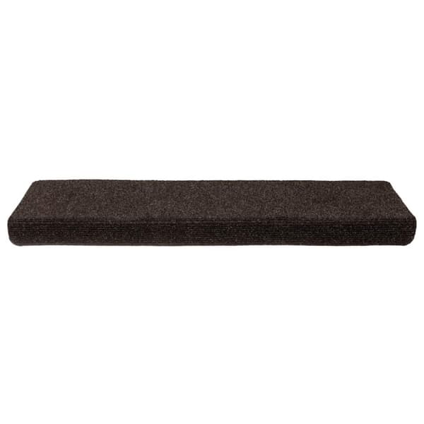 vidaXL selvklæbende trappetrinsmåtter 30 stk. 65x21x4 cm brun
