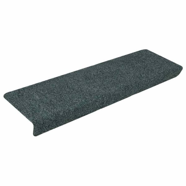 vidaXL selvklæbende trappemåtter 30 stk. 65x21x4 cm grøn