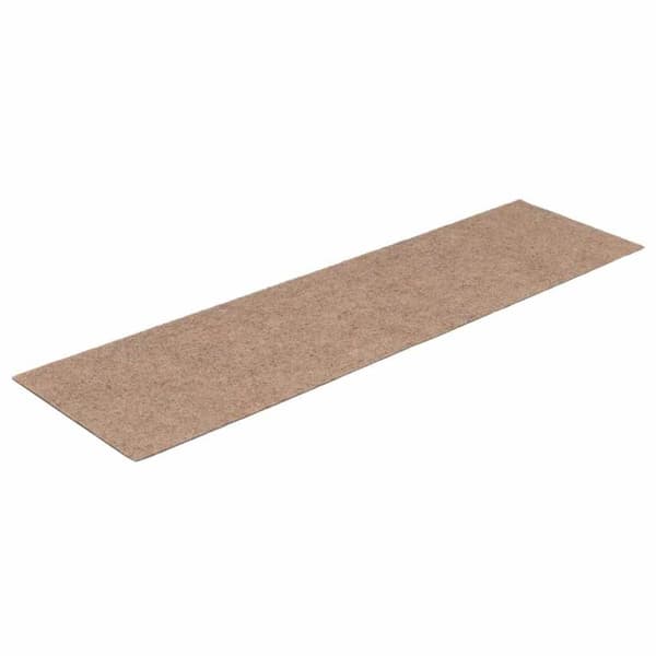 vidaXL Trappematter selvklebende 30 stk lysebrun 76x20 cm rektangulær