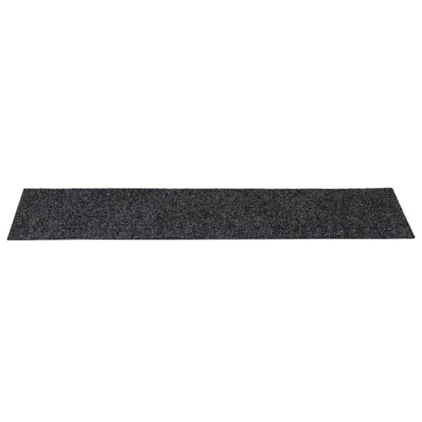 vidaXL trappemåtter selvklæbende 30 stk 76x20 cm rektangulær grå