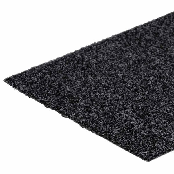 vidaXL trappemåtter selvklæbende 30 stk 76x20 cm rektangulær grå