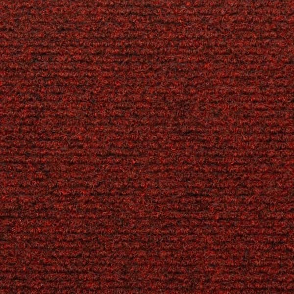 vidaXL Trappmattor självhäftande 20 st Bordeaux röd 65x21x4 cm