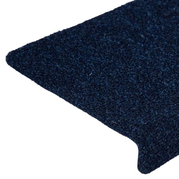 vidaXL Selvklebende trappematter 30 stk marineblå 65x21x4 cm