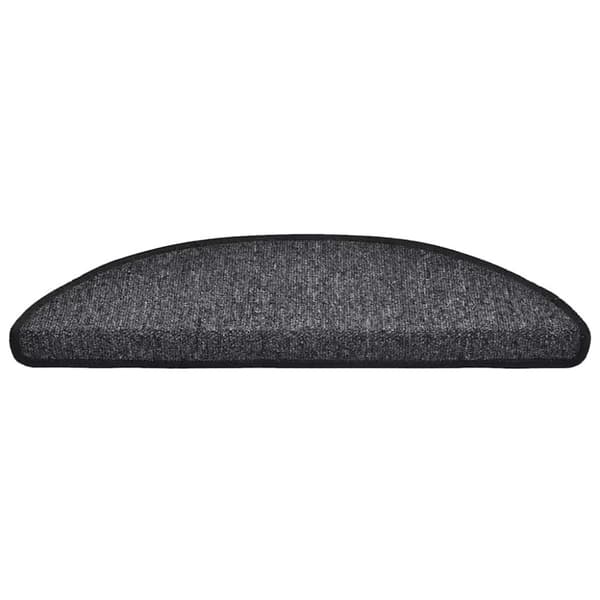 vidaXL trappemåtter 30 stk. 56x17x3 cm antracitgrå