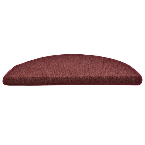 vidaXL trappemåtter 30 stk. 56x17x3 cm rød