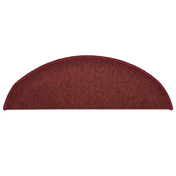 vidaXL trappemåtter 30 stk. 56x17x3 cm rød