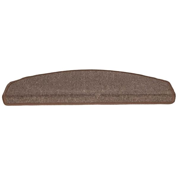 vidaXL trappemåtter 30 stk. 65x24x4 cm mørkebrun