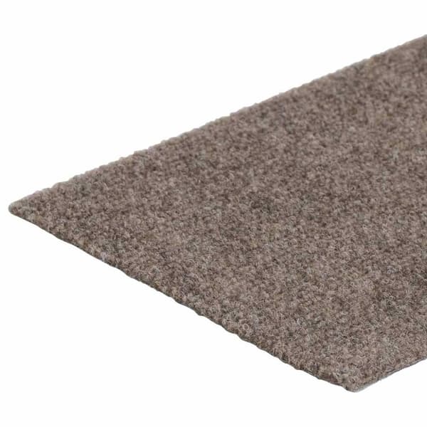 vidaXL trappemåtter selvklæbende 30stk 76x20cm rektangulær cremefarvet