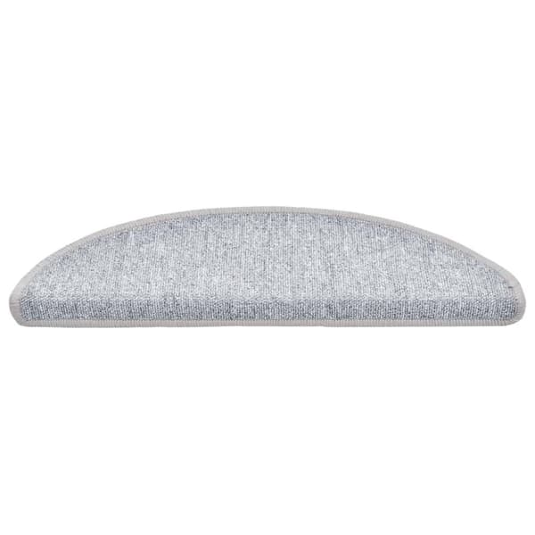 vidaXL trappemåtter 30 stk. 56x17x3 cm lysegrå