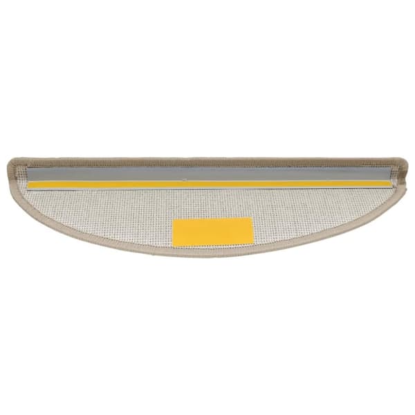 vidaXL Trappematter 30 stk gråbrun 56x17x3 cm