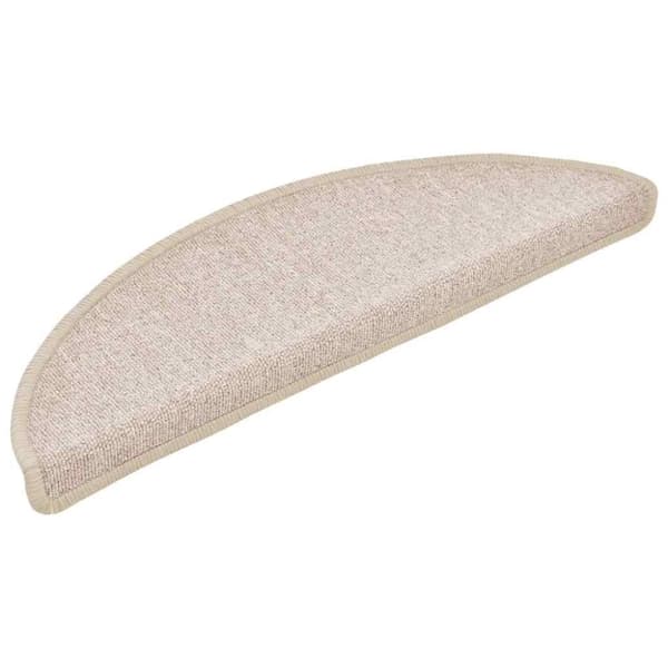 vidaXL Trappematter 30 stk gråbrun 56x17x3 cm
