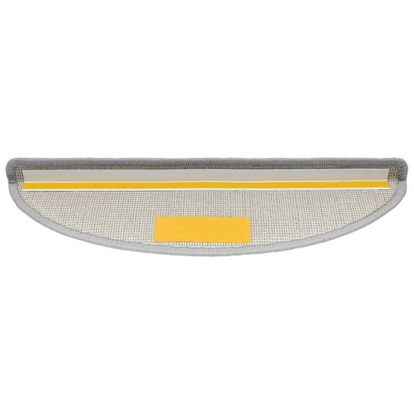 vidaXL Trappmattor 30 st ljusgrå 56x17x3 cm