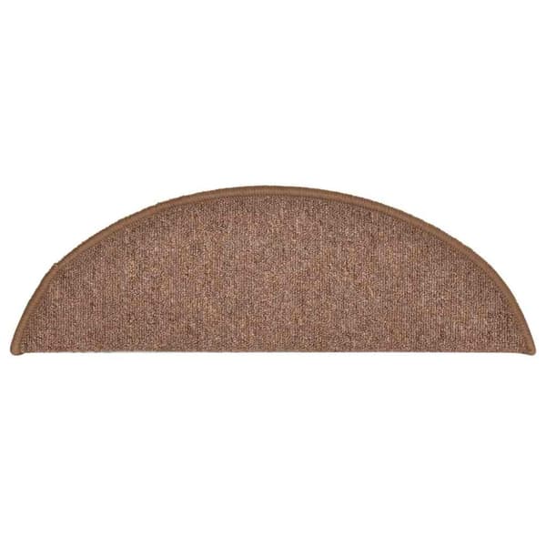 vidaXL Trappematter 30 stk brun 56x17x3 cm