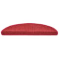 Miniatyrbilde 3 av 8: vidaXL Trappematter 30 stk bordeaux rød 56x17x3 cm