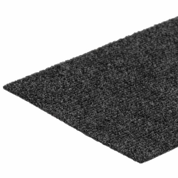 vidaXL Trappmattor självhäftande 30 st antracit 76x20 cm rektangulär