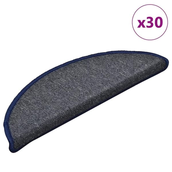 vidaXL rappumatot 30 kpl tummanharmaa ja sininen 56x17x3 cm