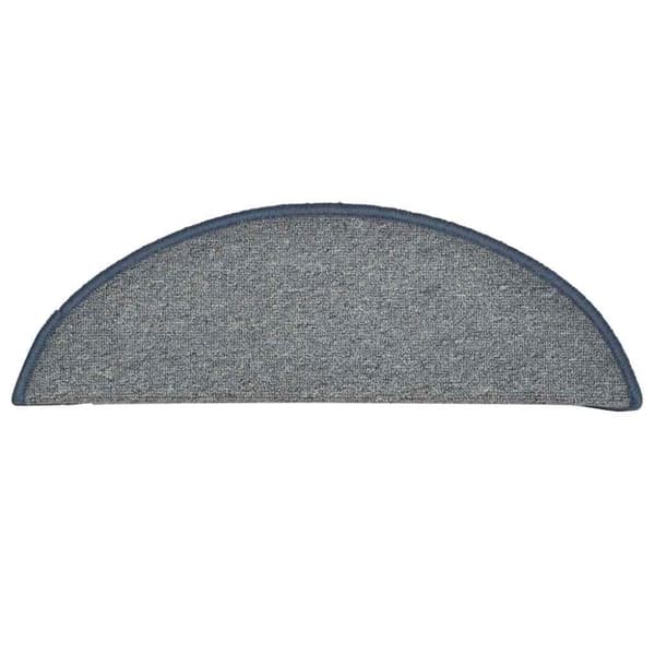 vidaXL trappemåtter 30 stk. 56x17x3 cm lysegrå og blå