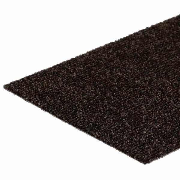vidaXL Trappematter selvklebende 30 stk mørkebrun 76x20 cm rektangulær