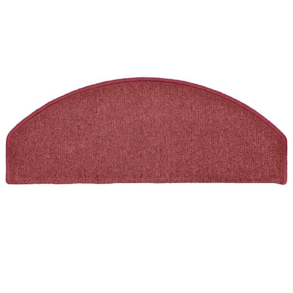 vidaXL trappemåtter 30 stk. 65x24x4 cm rød