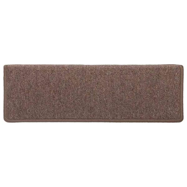 vidaXL Trappematter 30 stk 65x21x4 cm brun