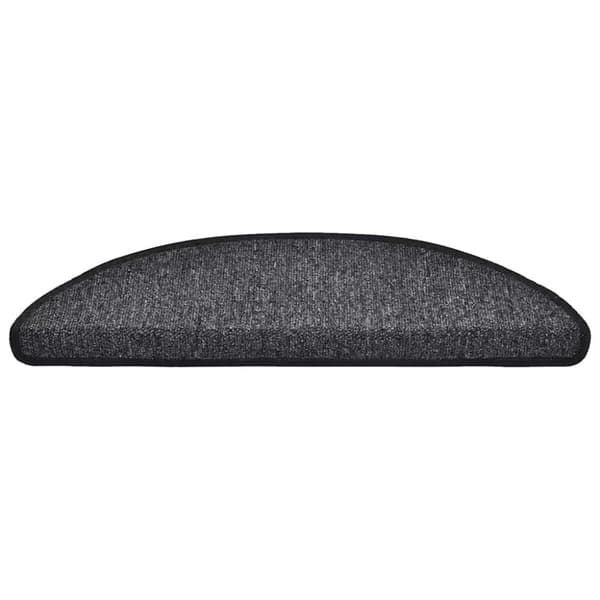 vidaXL Trappmattor 20 st antracit 56x17x3 cm