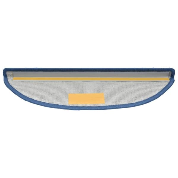 vidaXL Trappmattor 20 st blå 56x17x3 cm