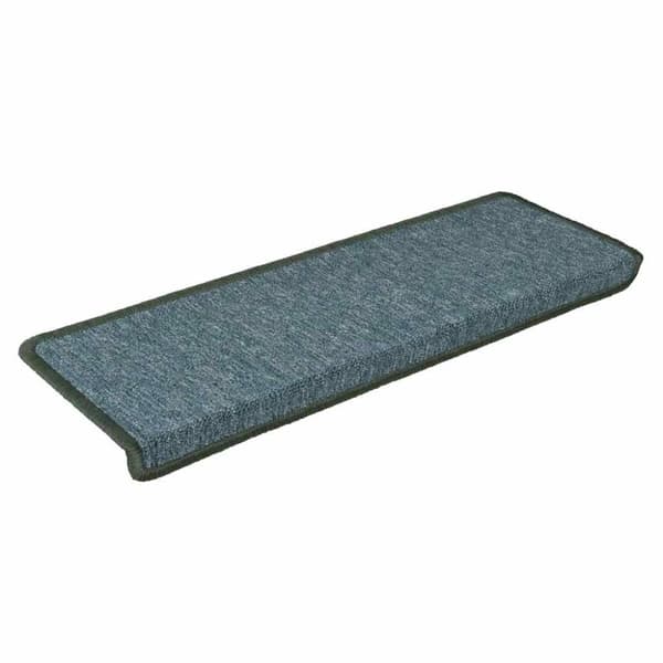 vidaXL Trappematter 30 stk 65x21x4 cm grønn