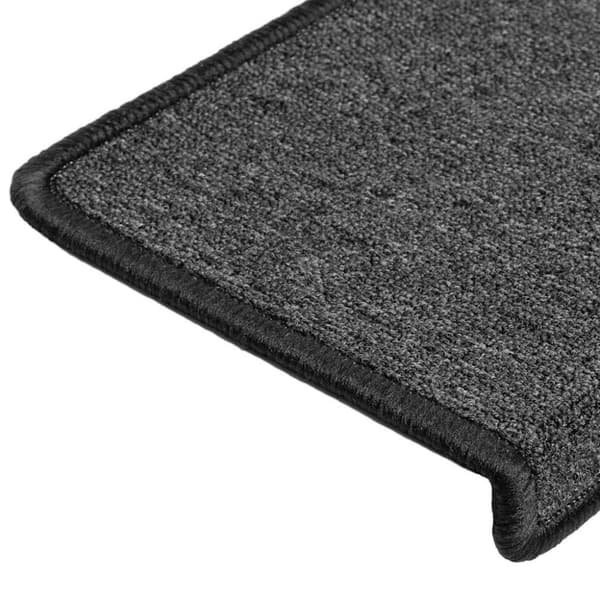 vidaXL Trappmattor 30 st 65x21x4 cm antracit