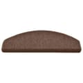Miniatyrbillede 3 af 8: vidaXL trappemåtter 30 stk. 65x24x4 cm brun