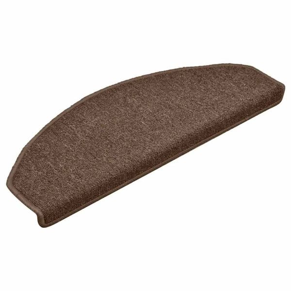 vidaXL trappemåtter 30 stk. 65x24x4 cm brun