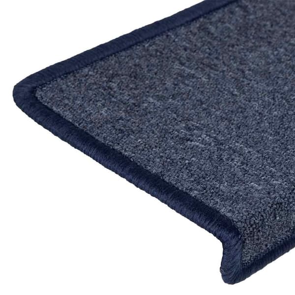 vidaXL trappemåtter 30 stk. 65x21x4 cm grå og blå