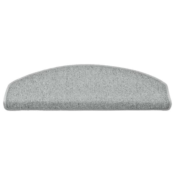 vidaXL trappemåtter 30 stk. 65x24x4 cm lysegrå