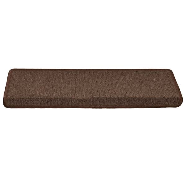 vidaXL trappemåtter 30 stk. 65x21x4 cm brun