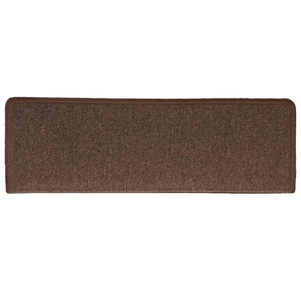 vidaXL trappemåtter 30 stk. 65x21x4 cm brun