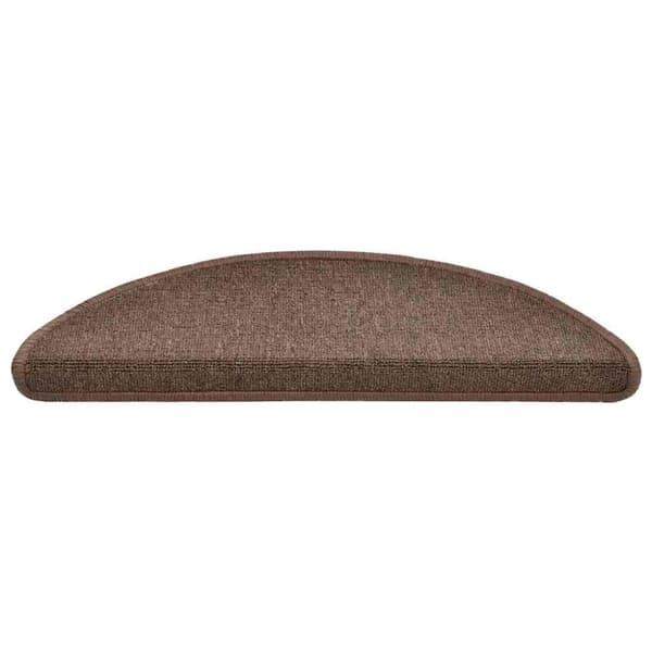 vidaXL Trappematter 20 stk kaffe brun 56x17x3 cm