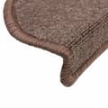 Miniatyrbilde 6 av 8: vidaXL Trappematter 20 stk kaffe brun 56x17x3 cm