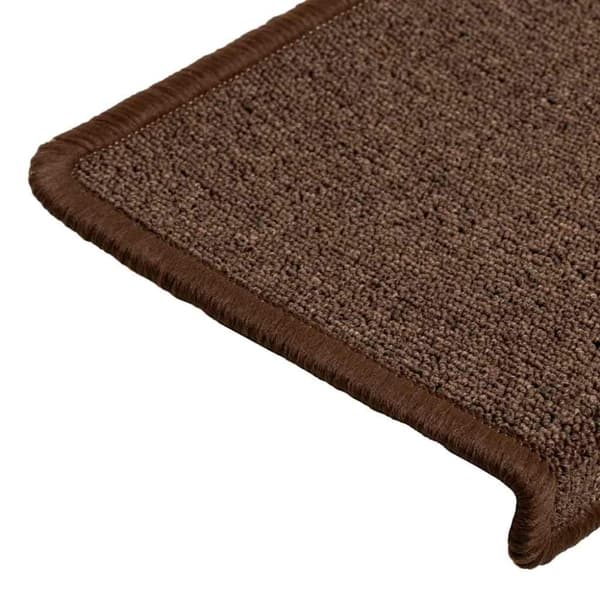 vidaXL Trappematter 30 stk 65x21x4 cm brun