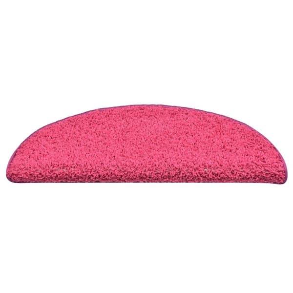 vidaXL Trappematter 30 stk rosa 56x17x3 cm