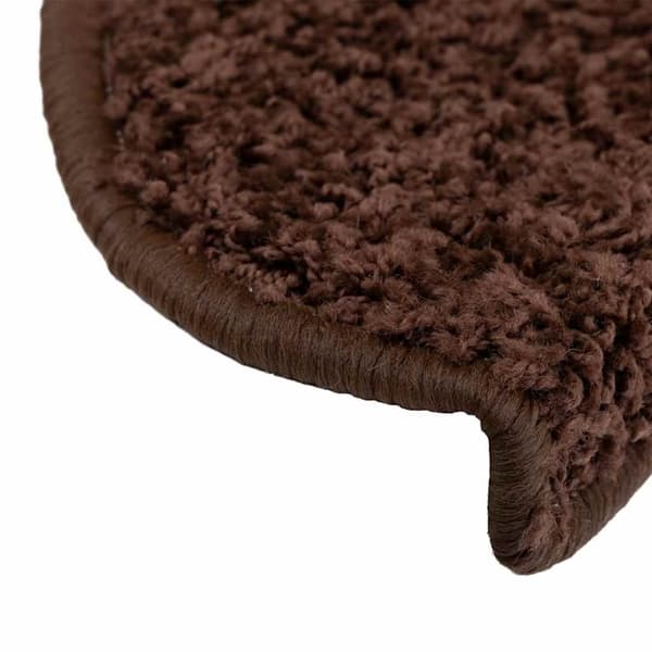 vidaXL trappemåtter 30 stk. 65x21x4 cm brun