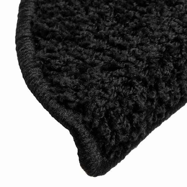 vidaXL trappemåtter 30 stk. 56x17x3 cm sort