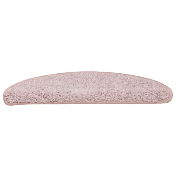 vidaXL trappemåtter 30 stk. 65x21x4 cm lyserød