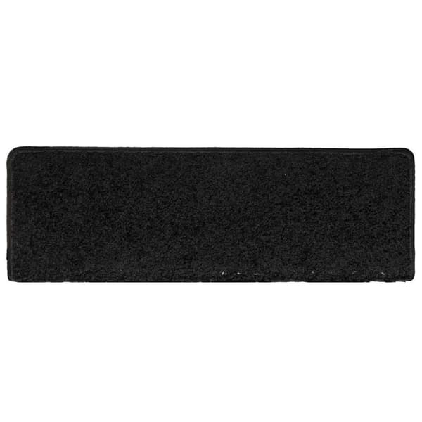 vidaXL Trappematter 30 stk 65x21x4 cm svart