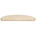 Miniatyrbilde 3 av 8: vidaXL Trappematter 30 stk kremhvit 65x21x4 cm